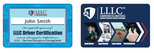 LLLC Certified Driver Card